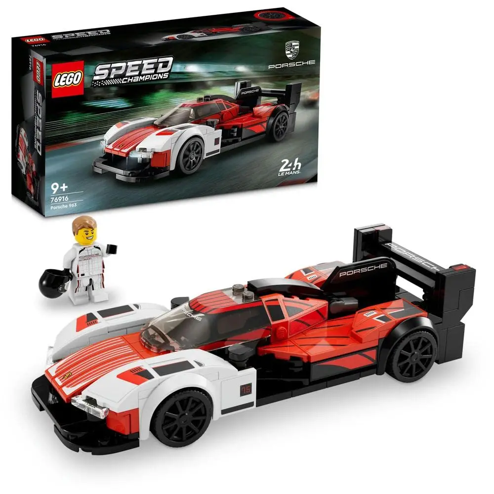 Lego Speed Champions Porsche 963 Car Building Kit For Ages 9+ 1