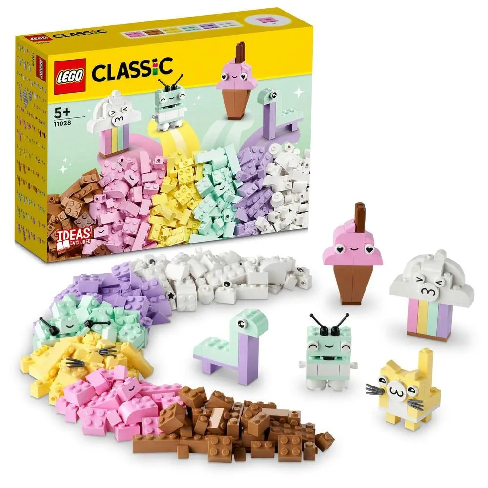 Lego Classic Creative Pastel Fun Building Kit For Ages 5+ 1