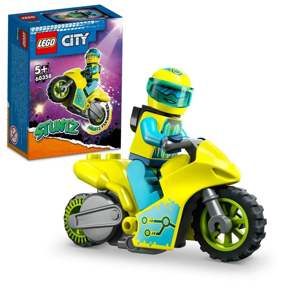Lego City Cyber Stunt Bike Building Kit For Ages 5+ 1