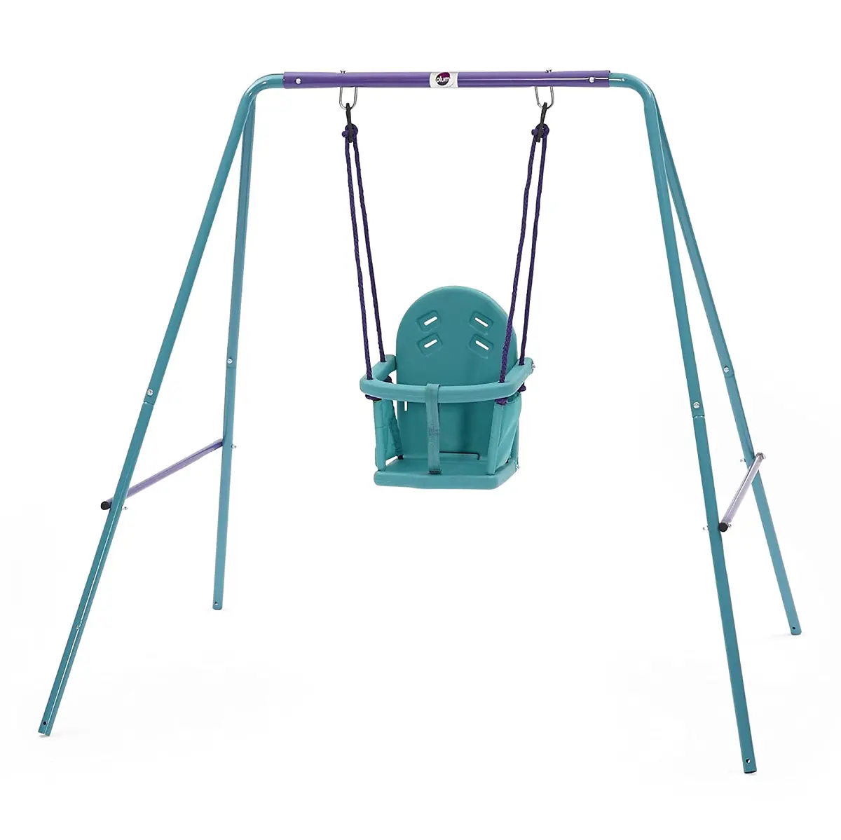 Plum Classic 2 In 1 Metal Swing Set For Kids Ages 2-5 Years 1
