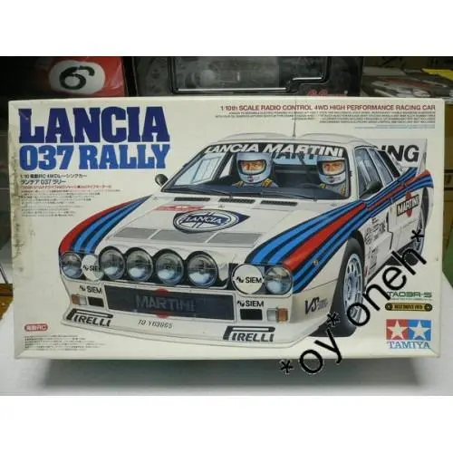 Tamiya 1/10 Lancia 037 Rally R/C Radio Control 4Wd High Performance Racing Car Model Kit Rc (58278) (Buy) 1
