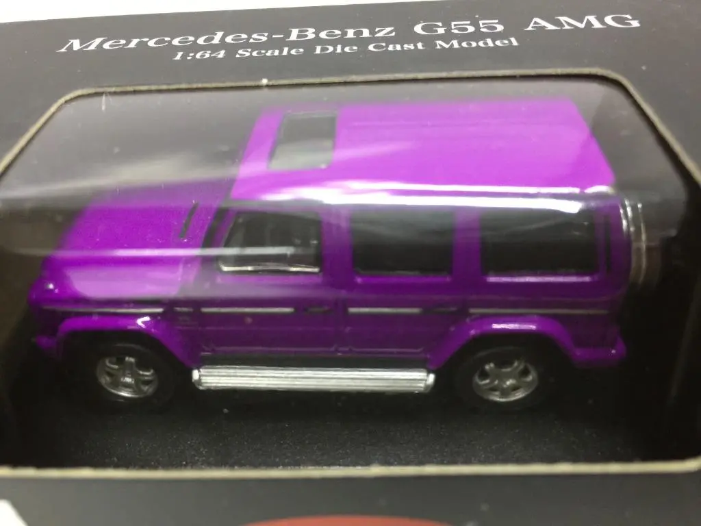 Kyosho 1/64 Mercedes-Benz G55 Amg Purple (K07021g7) (37284) (C1123-135) 1
