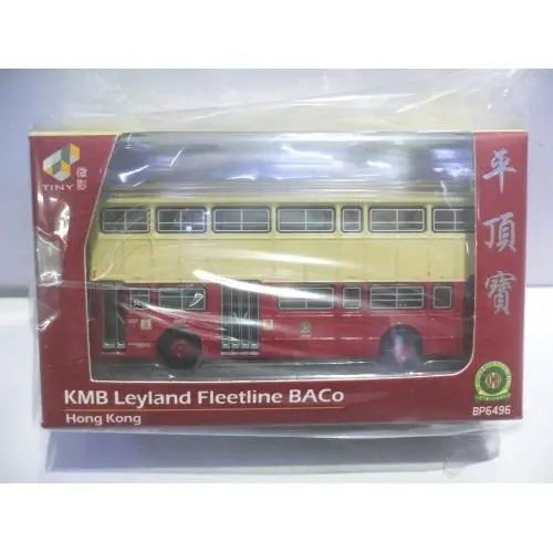 Toyeast Tiny City Die-Cast Model Car Kmb Leyland Fleetline Baco 平頂寶 Kmb2018059 13911 (C920-90) 1