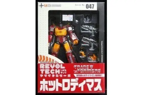 Kaiyodo 01178 Revoltech Rt-047 Transformers Hot Rodimus 海洋堂 山口式 變形金剛 火棒 (Buy-Spk) 倉1121 1