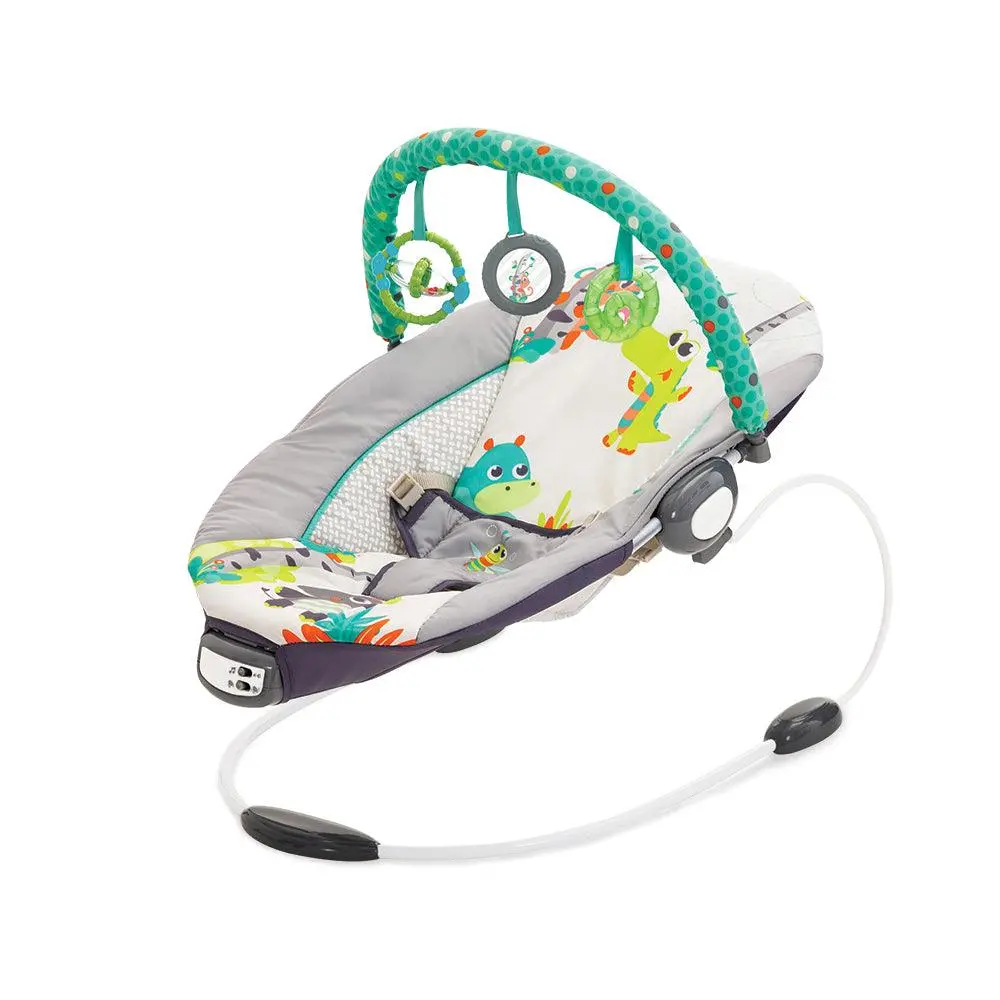 Mastela Music Vibrations Bouncer Grey - For Ages 0-1 Years 1