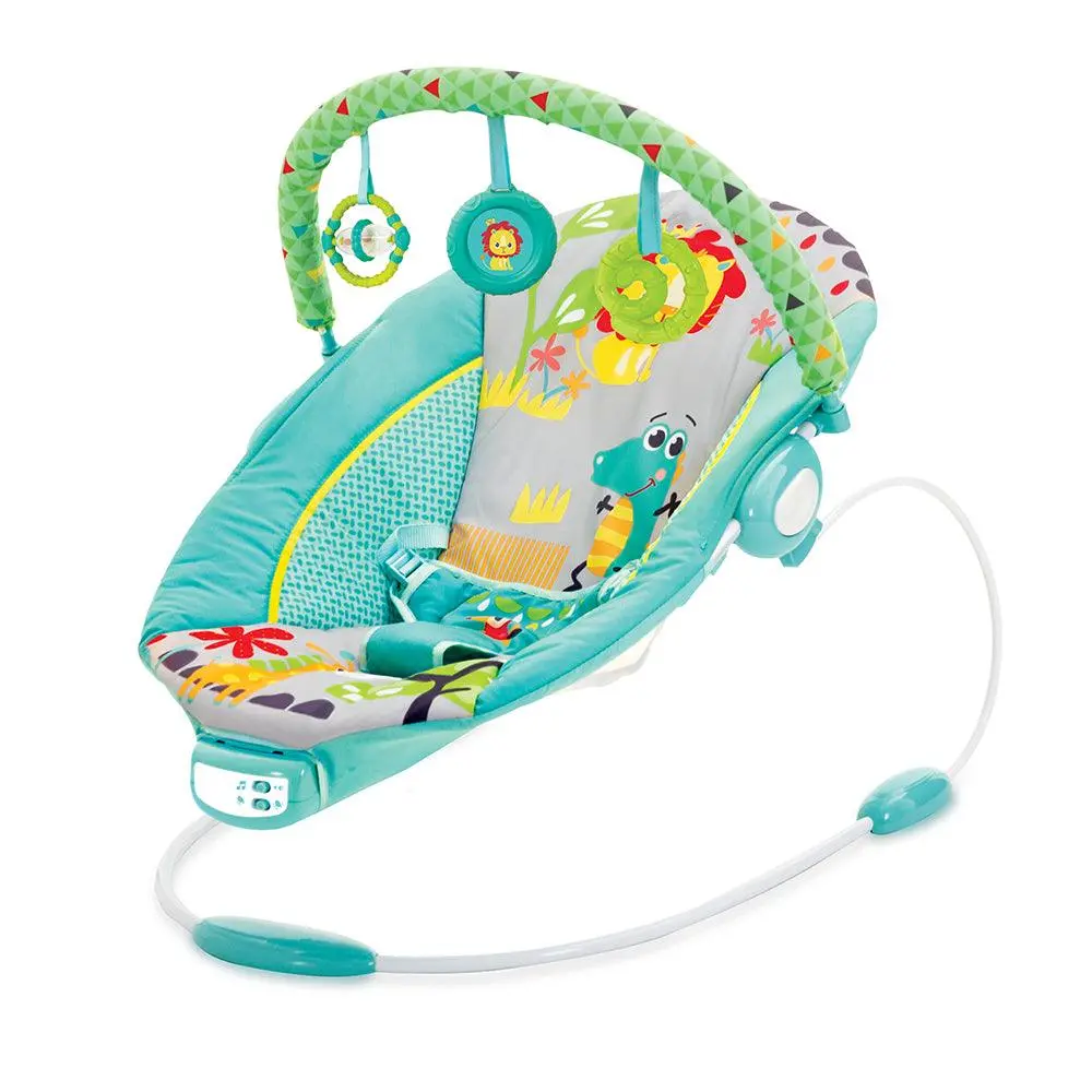Mastela Music Vibrations Bouncer Aqua - For Ages 0-1 Years 1