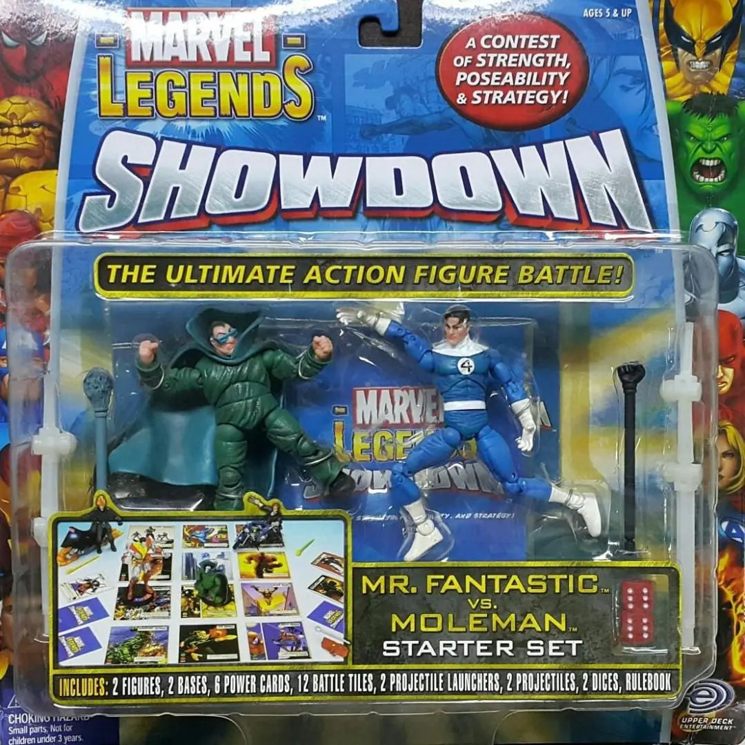 Toy Biz 72858 Marvel Legends Showdown Mr Fantastic Vs Moleman Starter Set (Lotr 店) 1