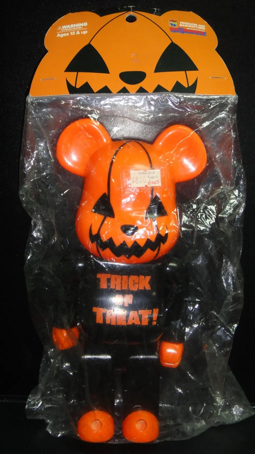 Medicom Be@Rbrick 400% Halloween Trick Or Treat Soft Vinyl Doll 1