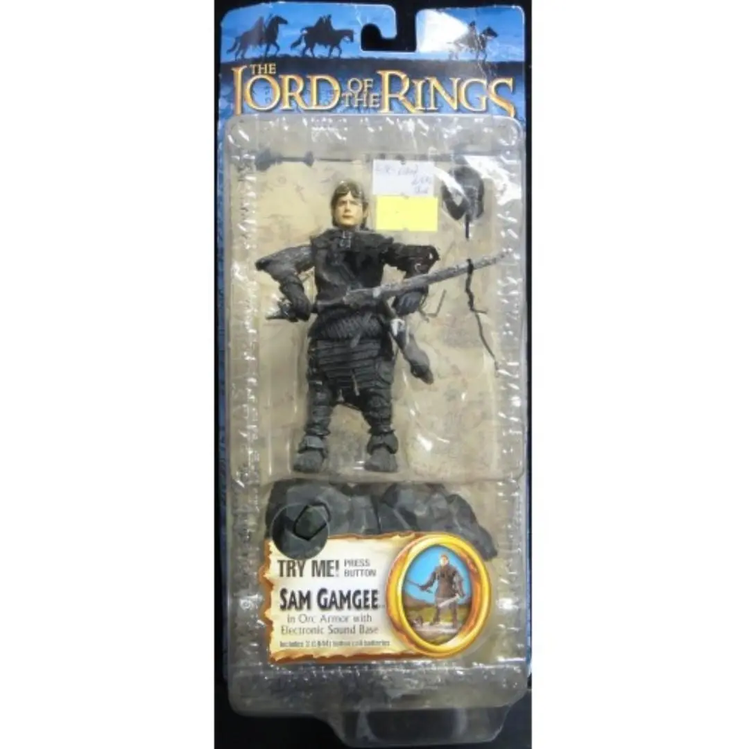 Toy Biz 81527 魔戒三部曲 王者再臨 山姆·詹吉 辛·艾斯丁 The Lord Of The Rings The Return Of The King Sean Astin Sam Gamgee In Orc Armor With Electronic Sound Base (Lotr) 1