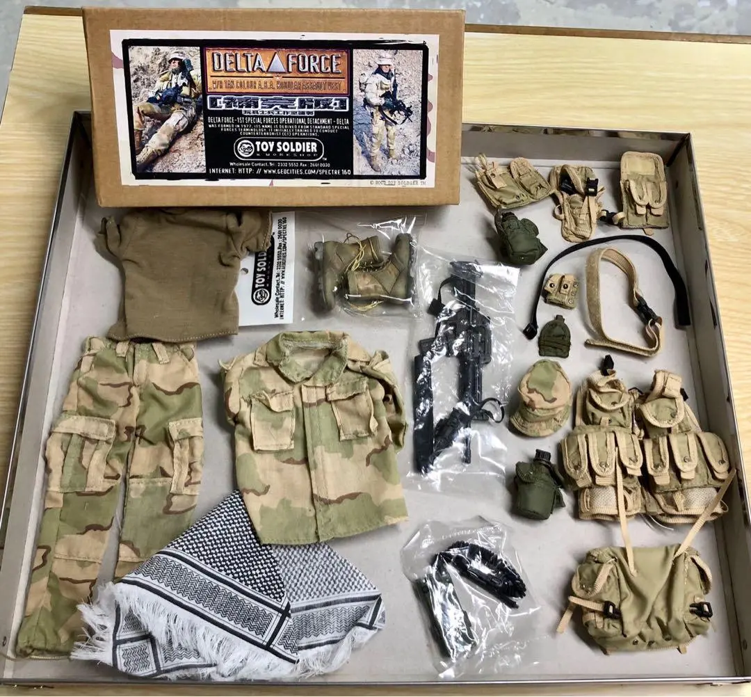 Toy Soldier 玩具士兵 1/6 Us Delta Force W/H Tan Colour Aba Modular Assault Vest 補完版 套裝 Elt-24-479 1