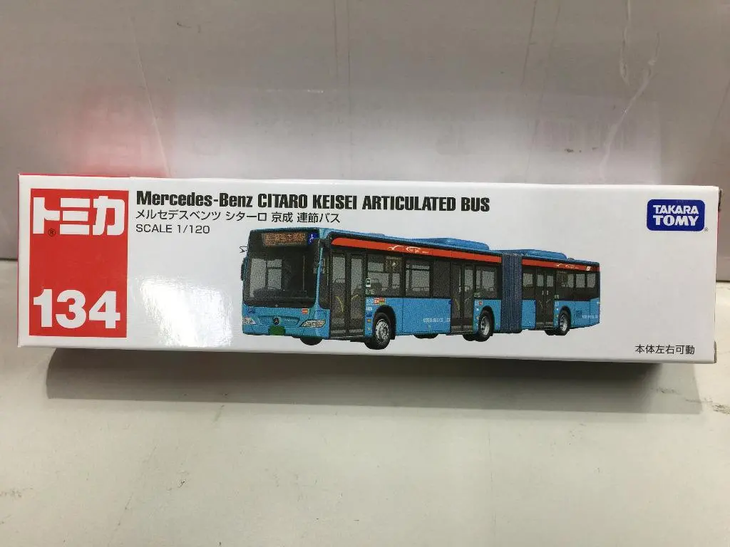 Takara Tomy Tomica 134 1/120 Mercedes-Benz Citaro Keisei Articulated Bus (39572) (C1028-7 存) 1