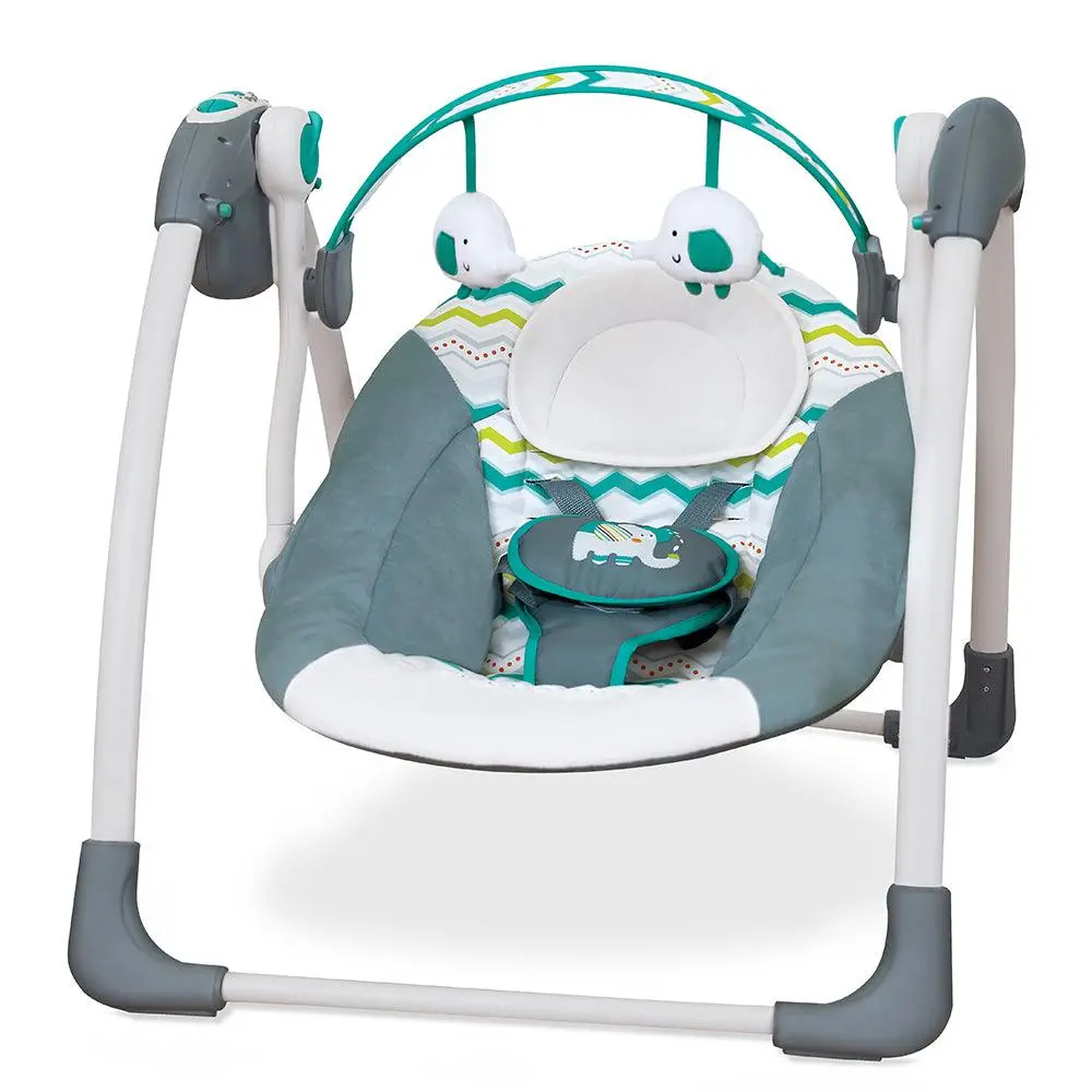 Mastela Deluxe Portable Swing Pink - For Ages 0-2 Years 1