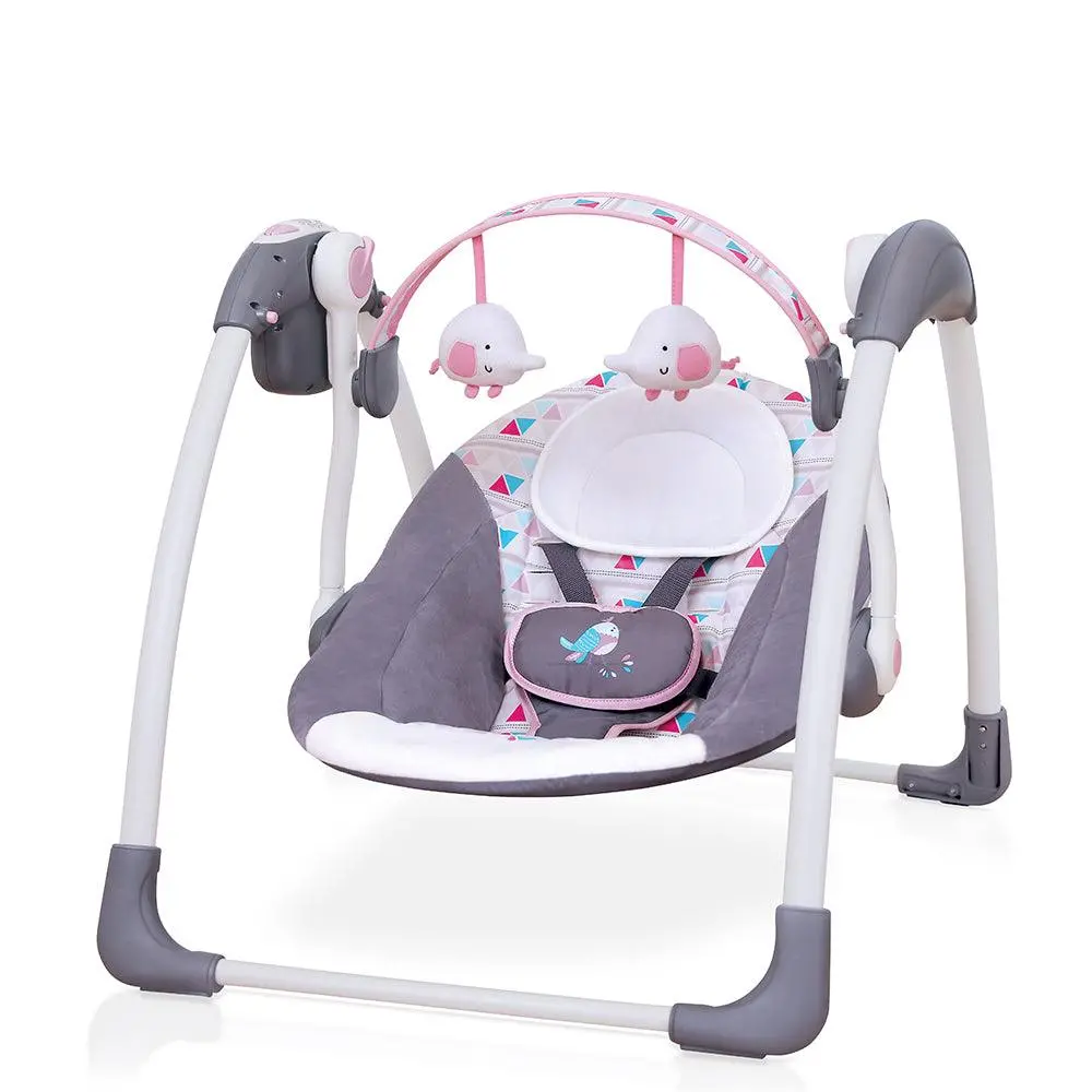 Mastela Deluxe Portable Swing Teal - For Ages 0-2 Years 1