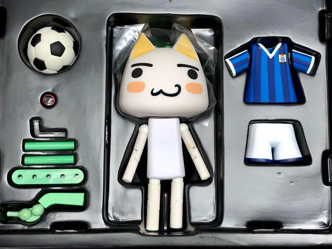 Kaiyodo Taito Prize Revoltech Costume Series No.4 Soccer Ver. Toro Kuro Set 海洋堂 景品轉輪 No.004 隨身玩伴 足球選手版 多洛 庫洛 套裝 (Buy-Mc) 存 2