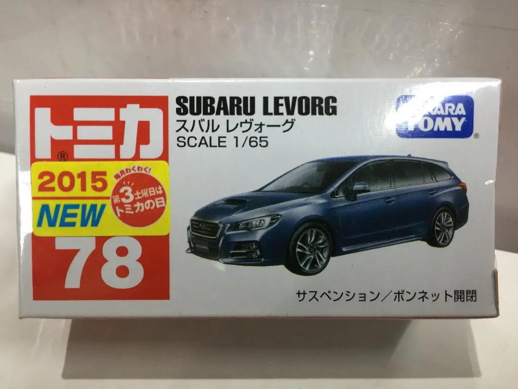 Takara Tomy Tomica 78 1/65 Subaru Levorg (82474) (C819-224) 1