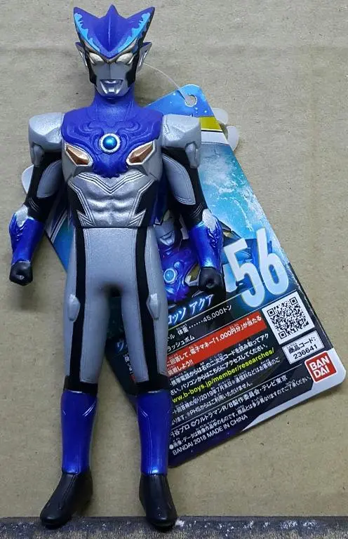 Bandai 23664 超人羅布 超人羅索 躍水型態 Ultraman Ultra Hero Series 56 Ultraman R/B Ultraman Ruebe Ultraman Rosso Aqua Mode (Epc-1989-10) L 1