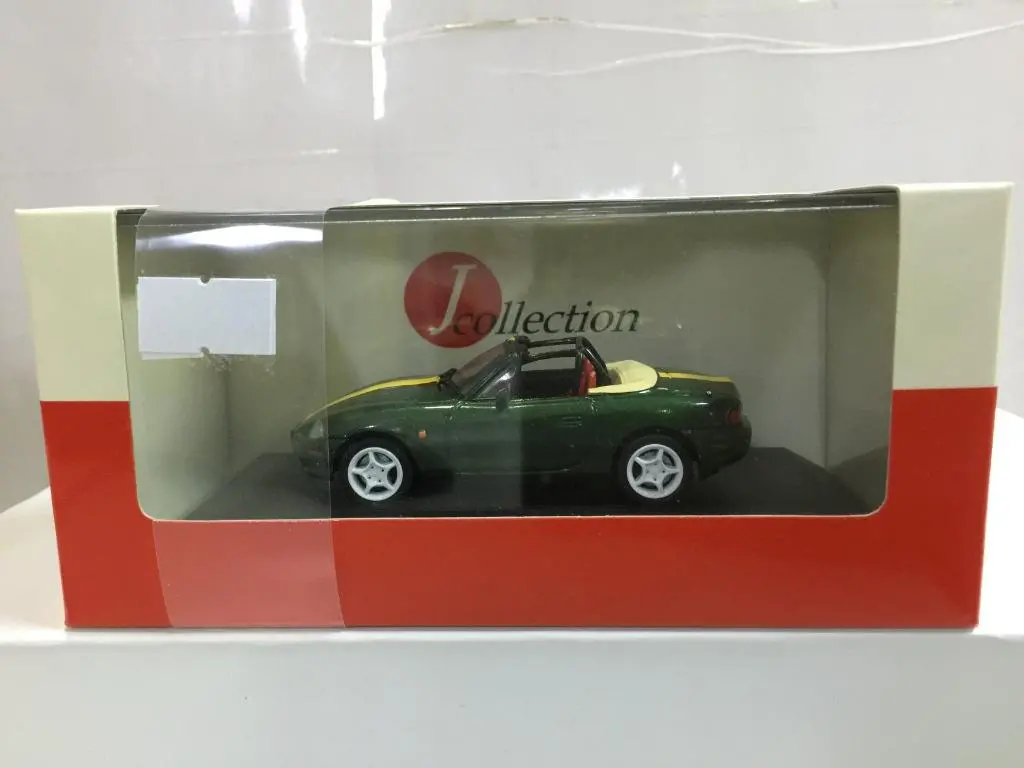 Jcollection 1/43 Mazda Roadster Green With Sripes (Jc04gy) (10184) (Piu110) 1
