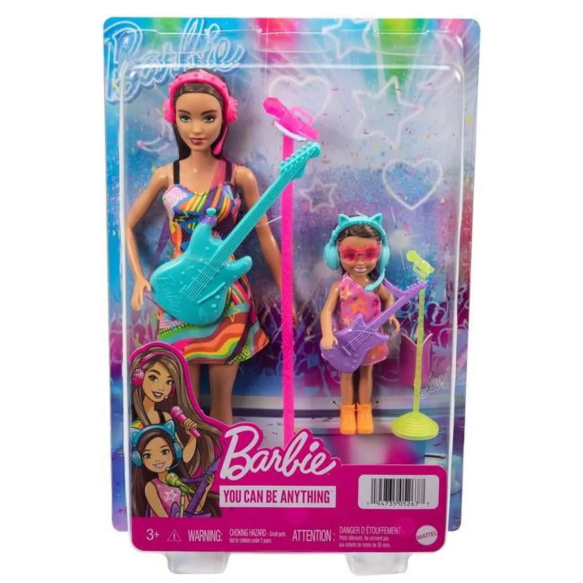 Barbie Sisters Pop Star Doll For Kids Ages 3 Years And Up 1