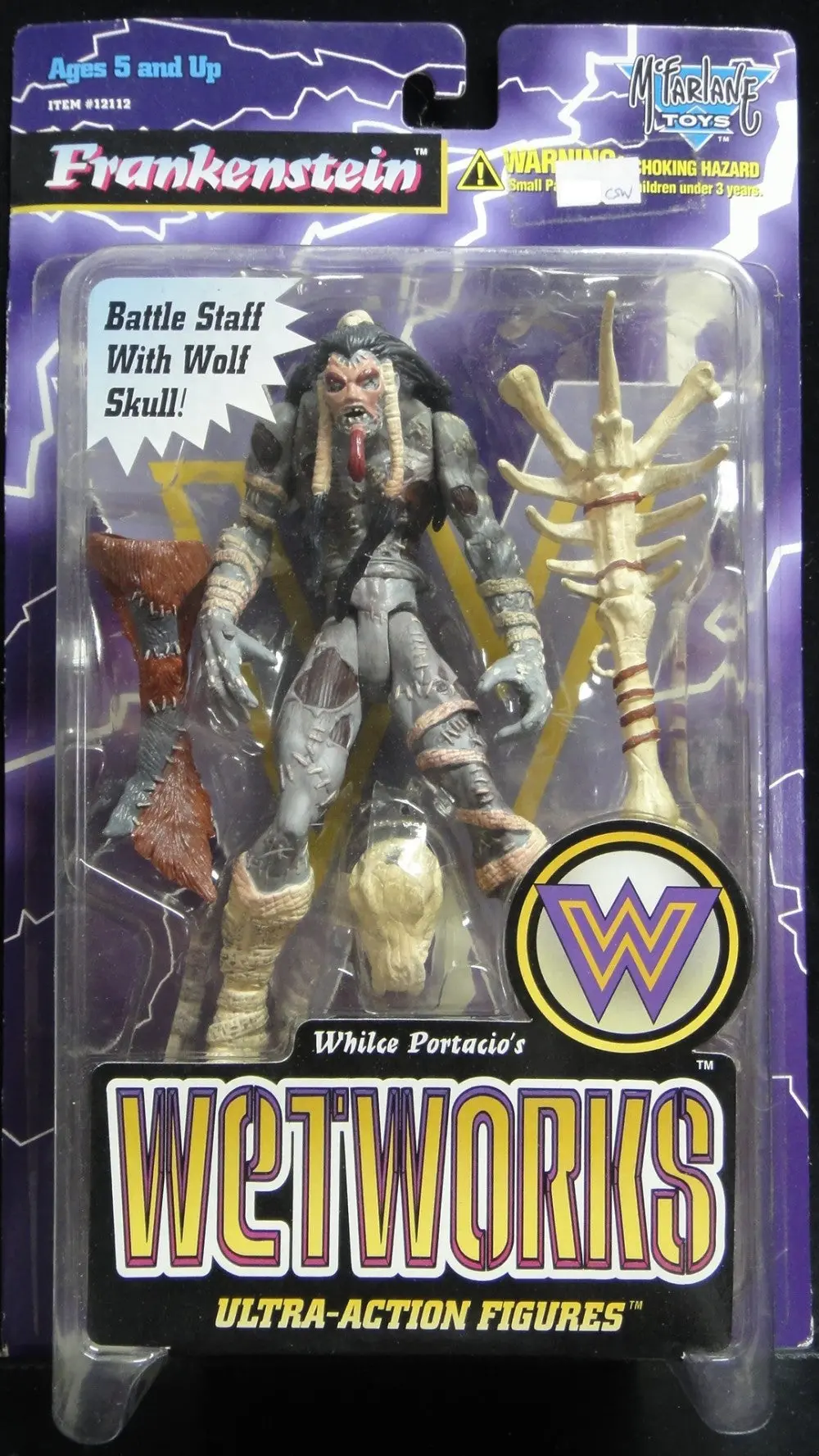 Mcfarlane Toys Whilce Portacio's Wetworks Ultra-Action Figures Wetworks Series 2 Frankenstein (Csw-12112) 1
