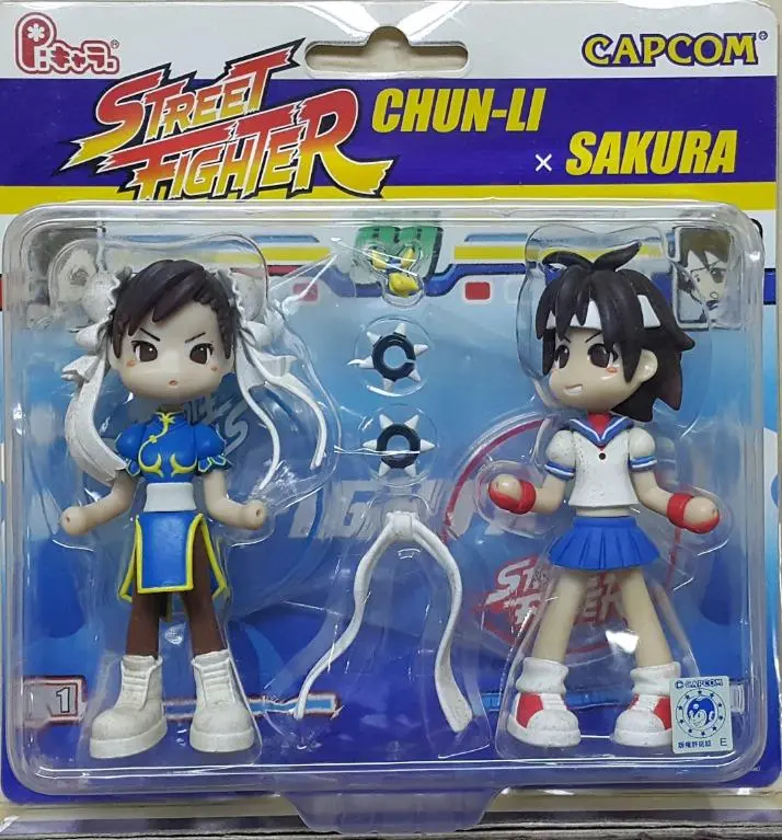 Vance Project 23521 街頭霸王 春麗 春日野櫻 套裝 Baby Sue Pinky Character Pc2006 Capcom Street Fighter Chun-Li X Sakura Set (Buy-Mc) 存 1