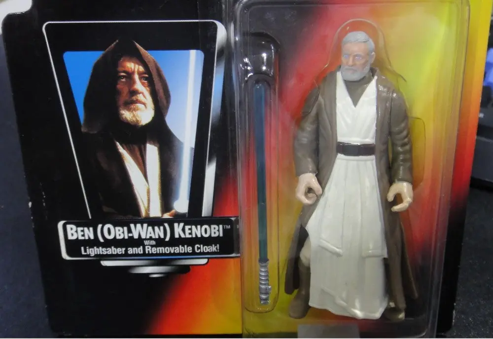 Kenner 星球大戰 Star Wars Power Of The Force Ben Obi-Wan Kenobi 短劍版 With Lightsaber And Removable Cloak 69576 (Pa#0) 2