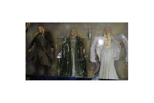 Toy Biz 81603 魔戒首部曲 魔戒現身 黃金森林 羅斯洛立安 哈爾達 凱勒鵬 凱蘭崔爾 佛羅多 亞拉岡 The Lord Of The Rings The Fellowship Of The Ring Lothlorien Gift Pack Haldir Celeborn Galadriel Frodo Aragorn (Lotr) 1136949661 2