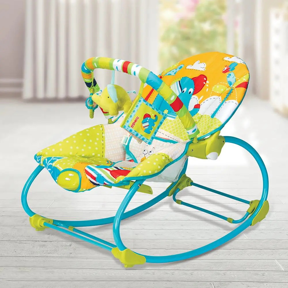 Mastela Baby Rocker Green - For Ages 0-3 Years 1