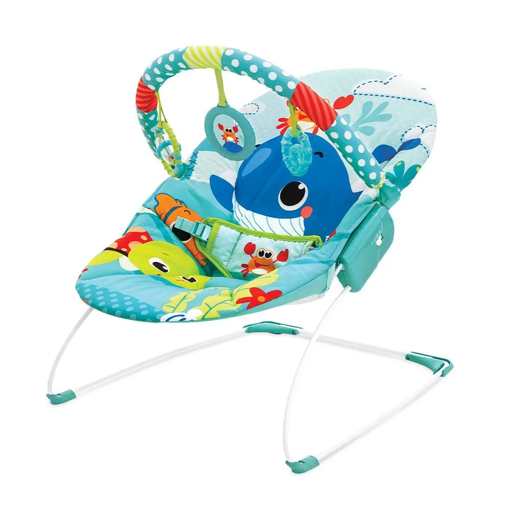 Mastela Music Vibrations Bouncer Green - For Ages 0-1 Years 1