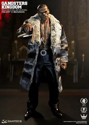C1067-54 1/6 Damtoys Gangster Kingdom 黑幫王國 Heart Ii Benson Figure 1