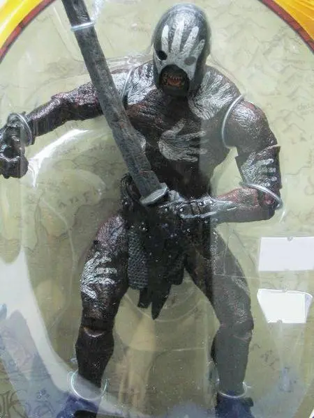 Toy Biz 魔戒 雙城奇謀 Lord Of The Rings Two Towers Berserker Uruk-Hai With Sword-Swinging Attack Action (Lotr-81126) B5641596 2