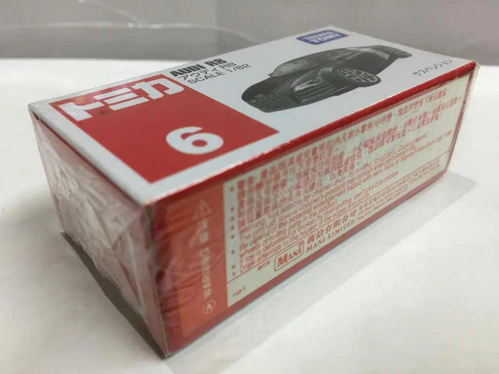 Takara Tomy Tomica 6 1/62 Audi R8 (46644) (C819-193) 1