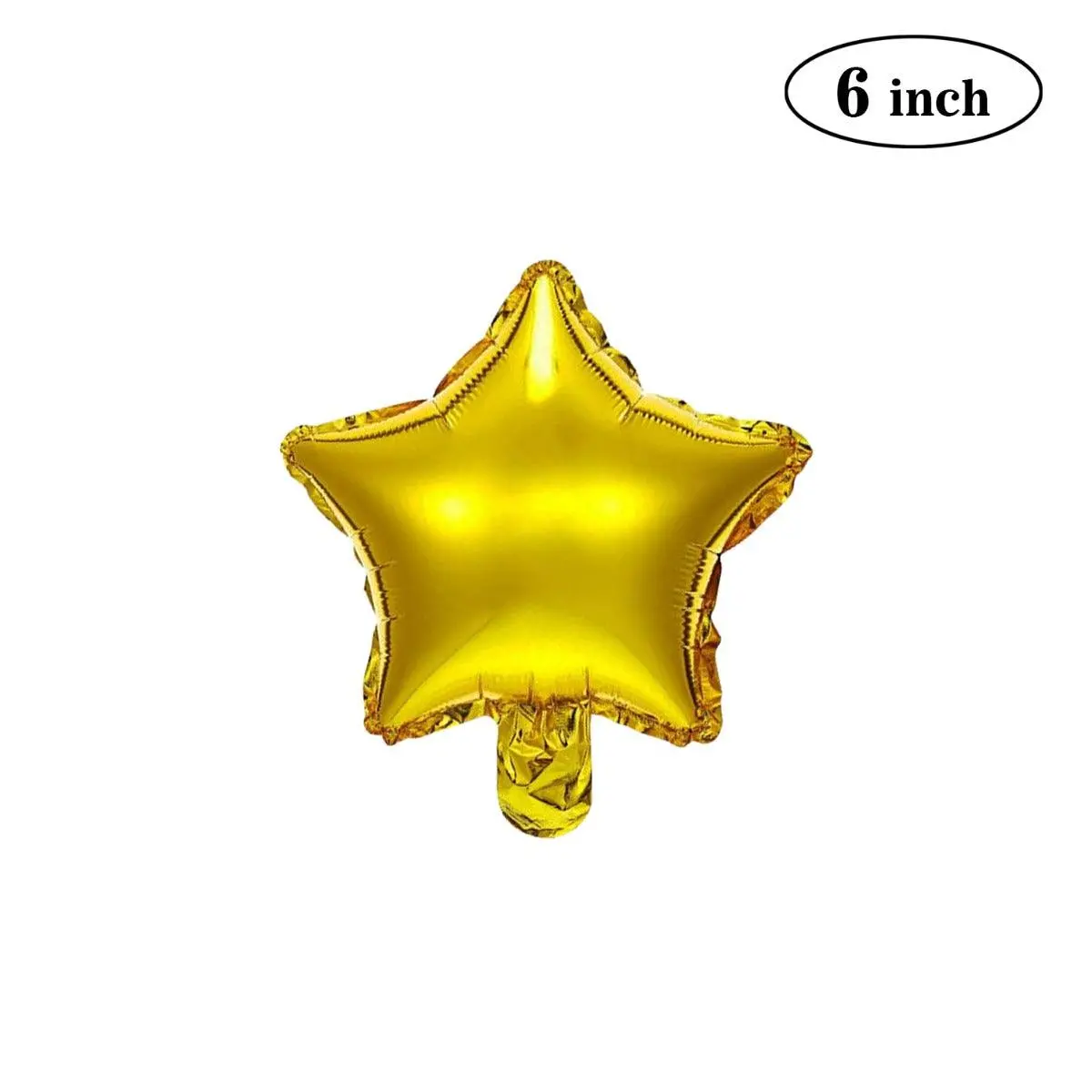 Partycorp 6 Inch Gold Star Foil Balloon, 1 Pc 1