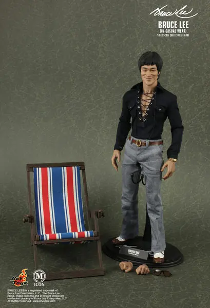 1:6 Hot Toys M-Icon Bruce Lee In Casual Wear 李小龍 便服版 17383 (Elt-78-700) B32300772 1