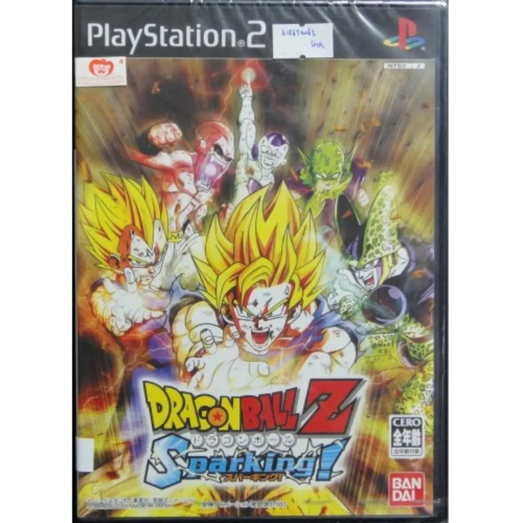 Sony 龍珠z 電光火石 遊戲日版 Ps2 Bandai Dragon Ball Z Sparking Slps25560 (Sha-37883) 1
