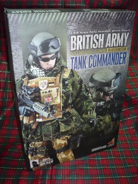 1:6 Hot Toys British Army Blues &Amp; Royals Regiment In Afghanistan Tank Commander 12吋英軍公仔 (Piu/Fl-750) B10225945 1