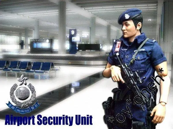 1/6 Custom 香港警察 機場特警hk Asu Gear Set Hottoys Bbi Ace Soldier Story Hong Kong Police Airport Security Unit (Piu-279L) 袋裝 無盒 1