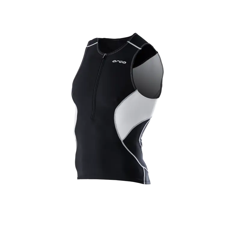 Mens Core Tri Tank Bk-Wh 1