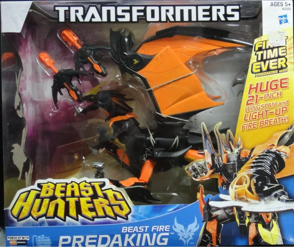 Hasbro 變形金剛 霹靂星 Transformers Prime Beast Hunters Predacon Leader Beast Fire Predaking 84949 (Piu-212) 1