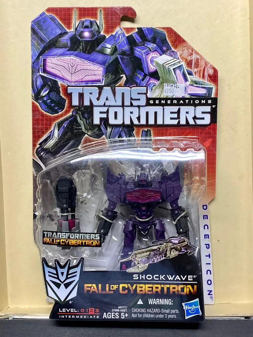 C877-282 Hasbro 74405 Transformers Generations Fall Of Cybertron Shockwave With Laser Cannon 變形金剛 1