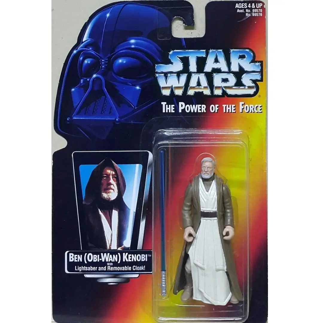 Kenner 69576 星球大戰 班 歐比王 肯諾比 長劍版 Star Wars The Power Of The Force Ben (Obi-Wan) Kenobi With Lightsaber And Removable Cloak 1