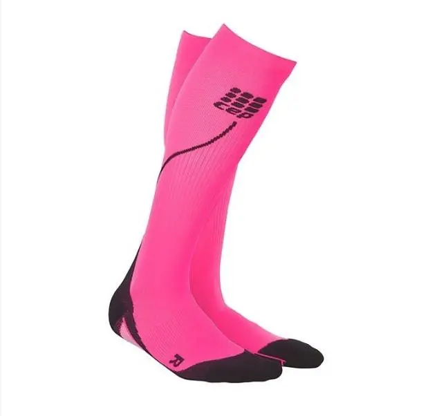 Cep Pro+ Run Sock 2.0 Pink/Black Woman 1