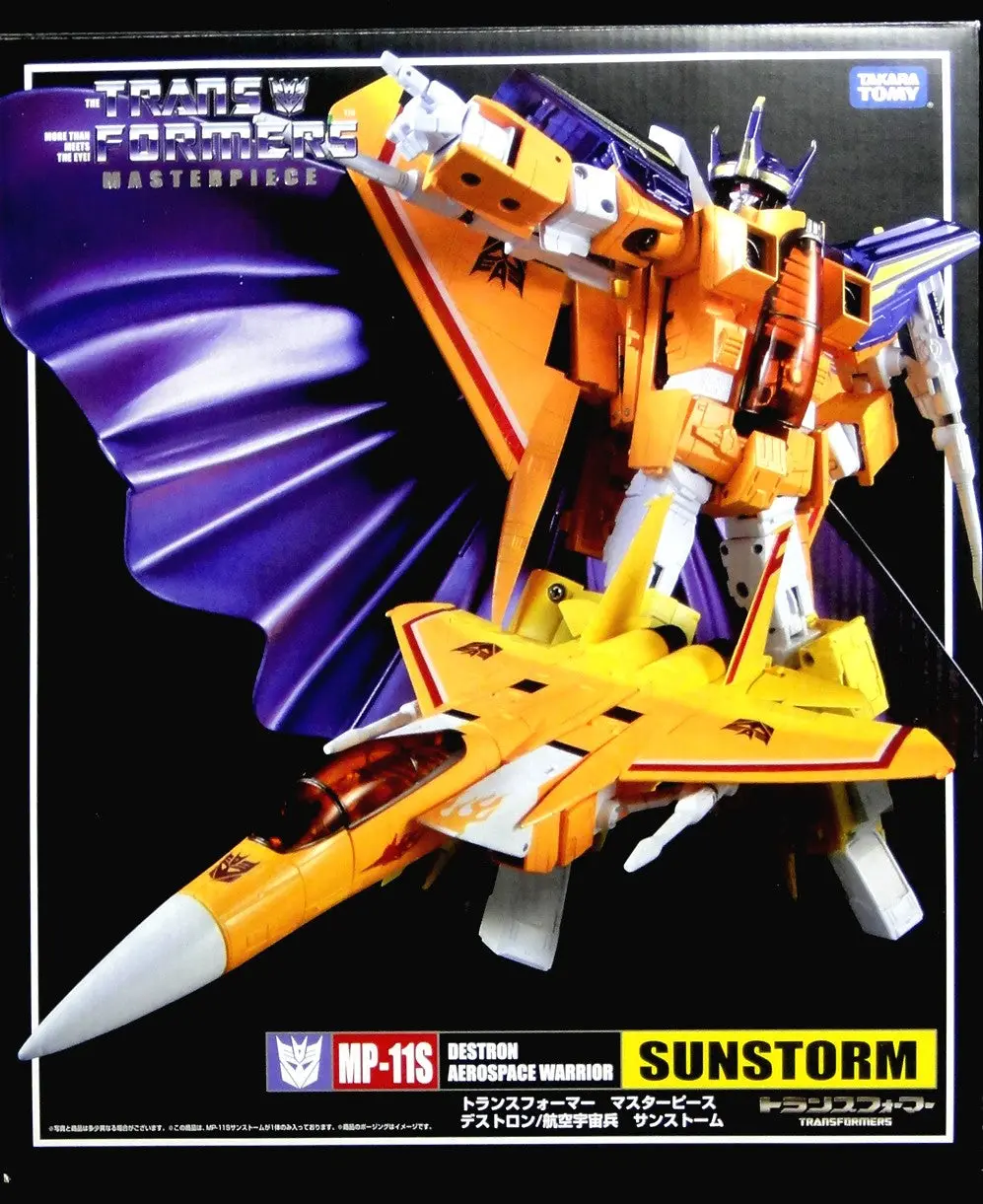 Takara Tomy 變形金剛 狂派 航空宇宙兵 太陽風 Transformers Masterpiece Mp-11S Sunstorm 45853 (Piu-400) 1140733544 1