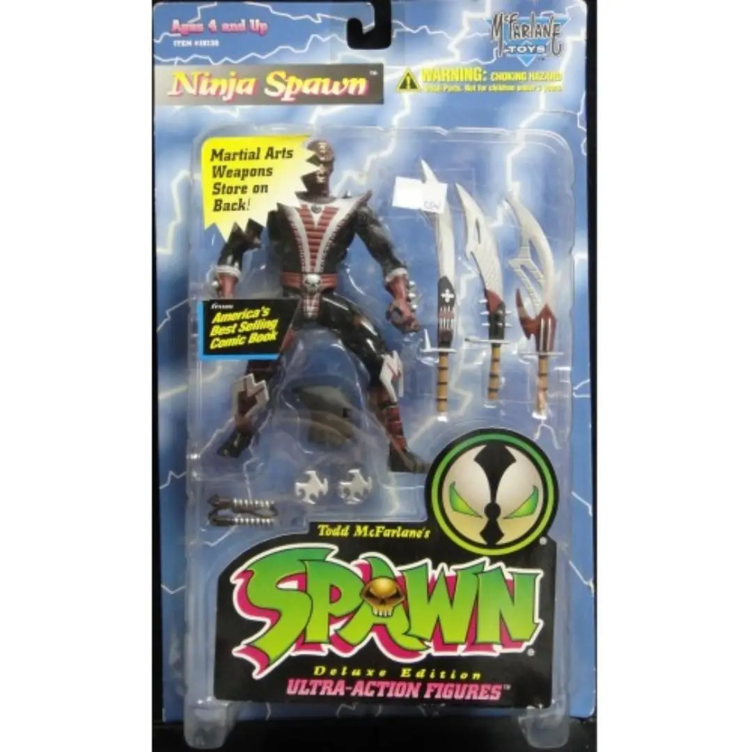 Mcfarlane Ultra-Action Figures Spawn Series 3 Ninja Spawn Deluxe Ed (Csw-10125) 1