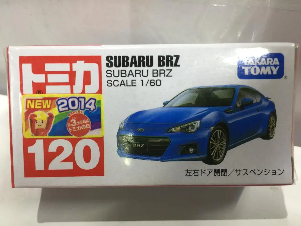 Takara Tomy Tomica 120 1/60 Subaru Brz (80107) (C819-271) 1