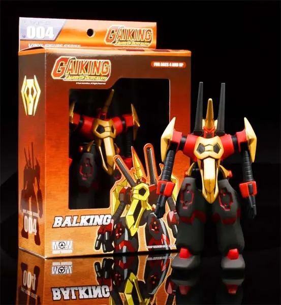 Most Wanted 新宇宙飛龍 萬獸王 Gaiking Legend Of Daiku-Maryu Vinyl Figure Series Vfs 004 Balking 98004 ( 不包內黑色紙包装 ) (Piu-29) B32249394 1