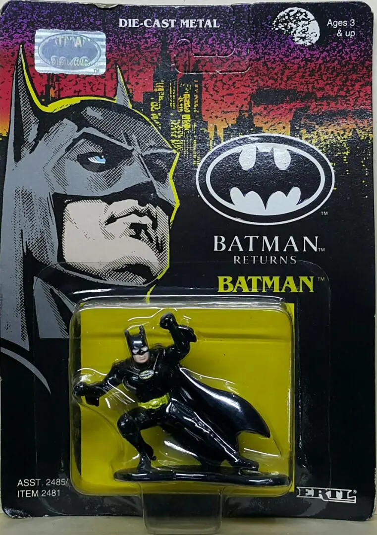 Ertl 02481 蝙蝠俠再戰風雲 壓鑄金屬 蝙蝠俠 Batman Returns Die-Cast Metal Batman (Buy-Spk) 1