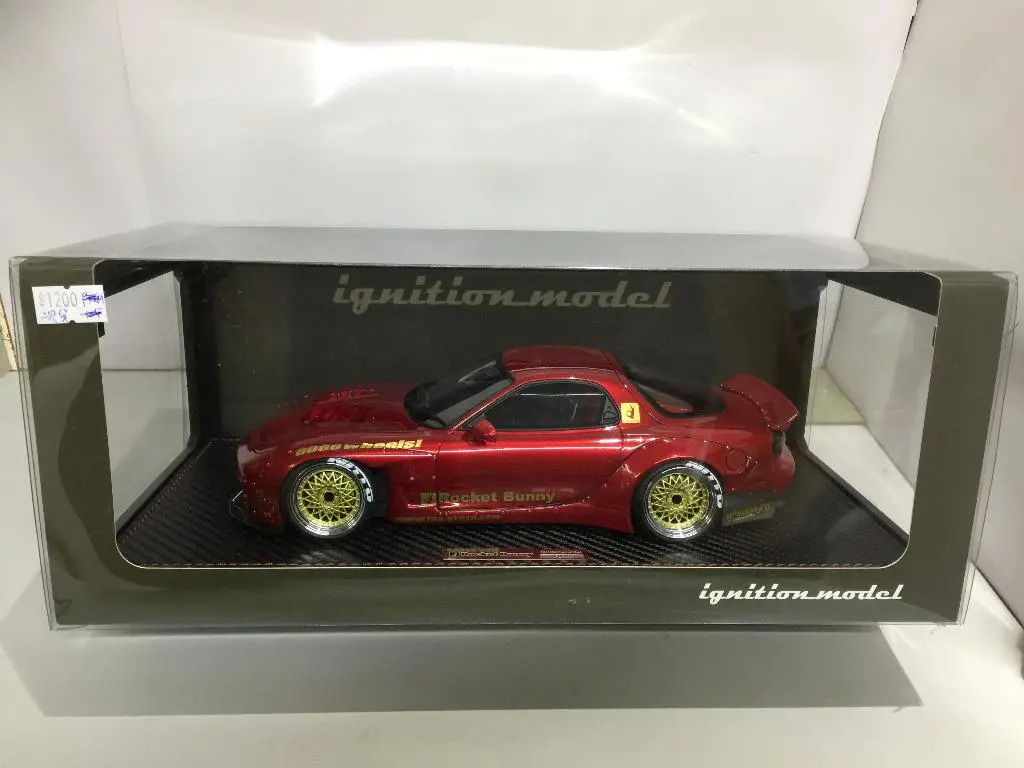 Ignition Model 1/18 Mazda Rocket Bunny Rx-7 Fd3s Red Metallic (88035) (Piu100) 1