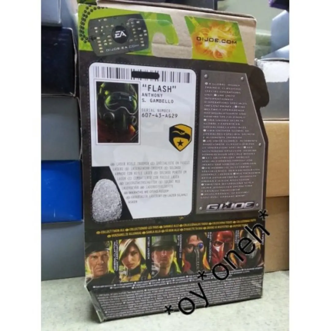 Hasbro 92881 義勇群英之毒蛇風暴 Gi Joe Rise Of Cobra Anthony Flash Gambello Rifle Trooper (Piu-15) B27397221 存 2
