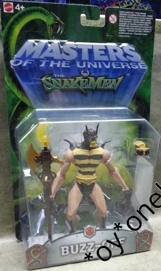 Mattel Masters Of The Universe Vs The Snakemen He-Man Heroic Figures Buzz-Off Figure (Buy-12665) 1139020667 1