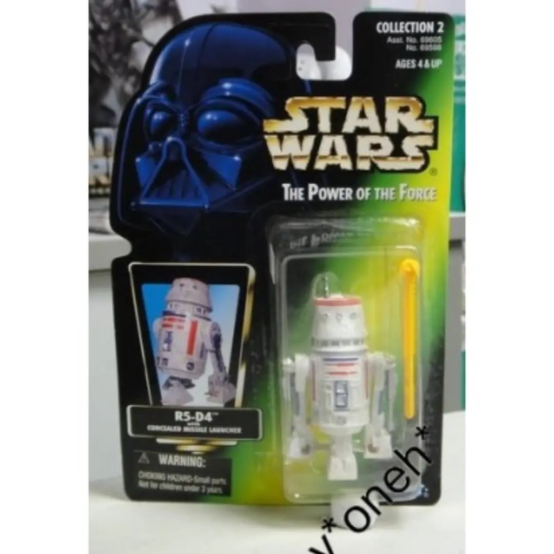 Kenner 星球大戰 Star Wars Potf R5-D4 With Concealed Missile Launcher (Wkg-69598) 1